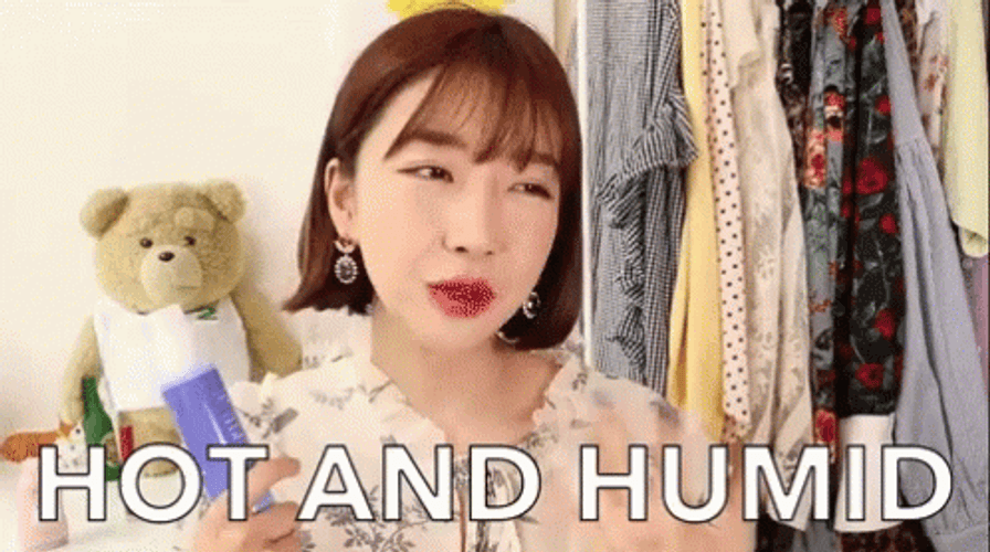 Hot And Humidity Korean Woman GIF