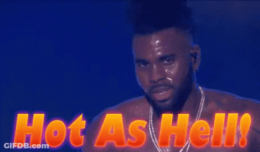 Hot As Hell Jason Derulo Sweating GIF