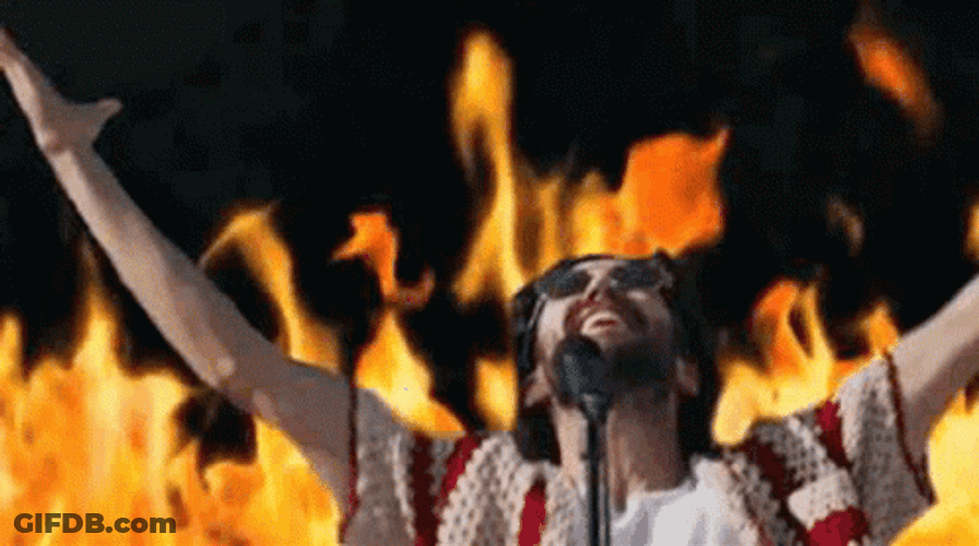 Hot As Hell Jeff Wittek GIF
