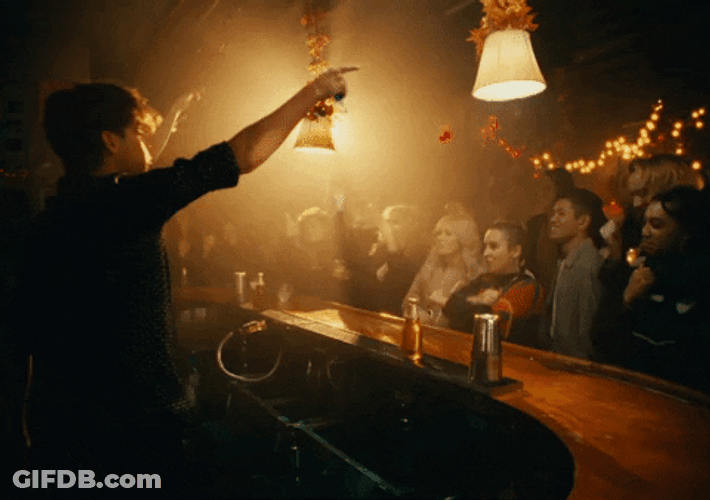 Hot Bar Party Goers Dancing GIF