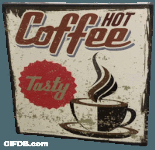 Hot Coffee Tasty Coffee Sticker GIF