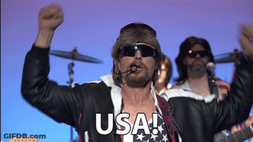 Hot Country Knights Usa Chant GIF