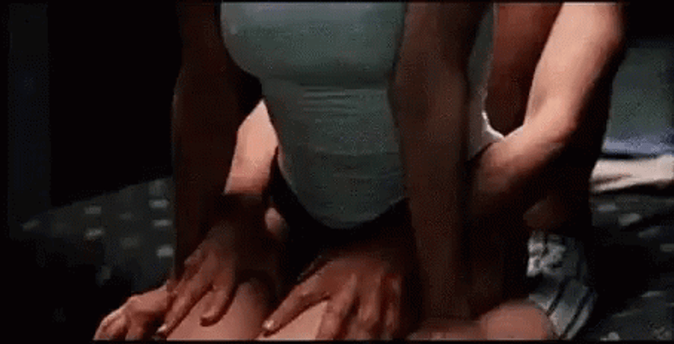Hot Couple Sitting Girl On Top Grind GIF
