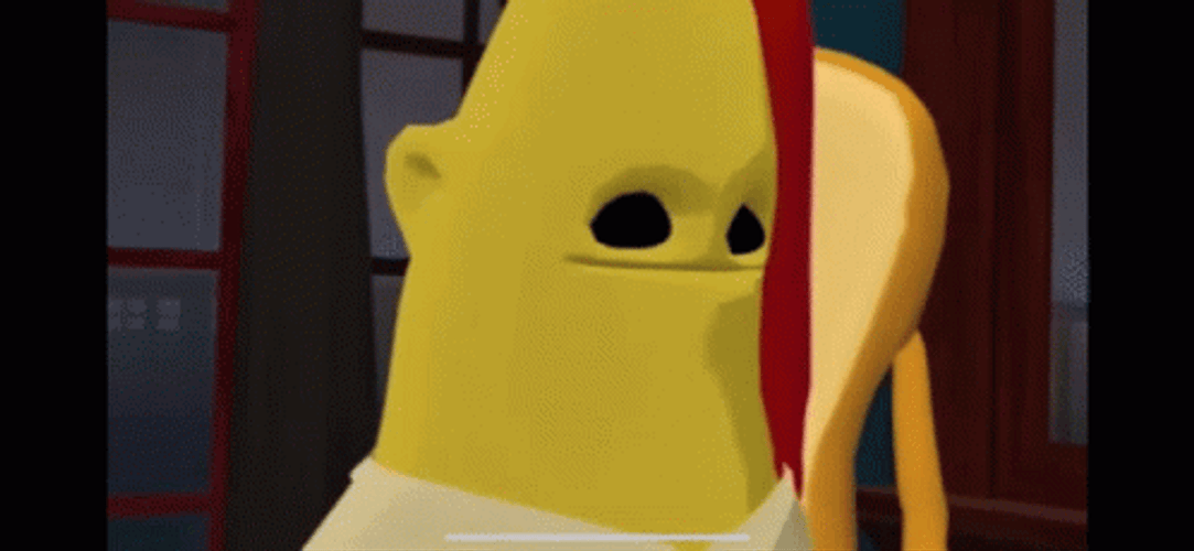 Hot Dog Face Banana Face Meeting GIF