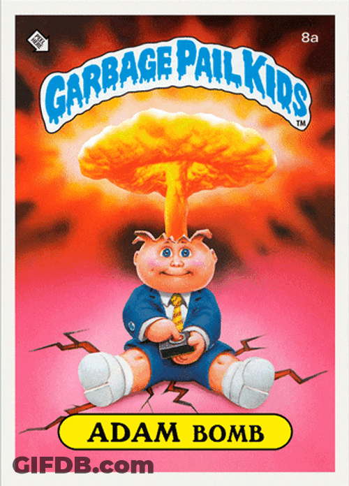 Hot Garbage Pail Kids GIF