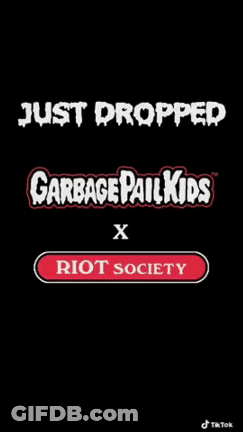Hot Garbage Pail Kids GIF