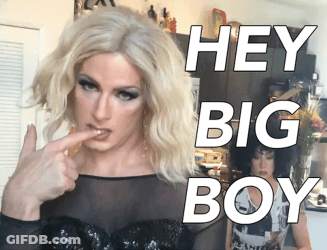 Hot Girl Drag Queen GIF