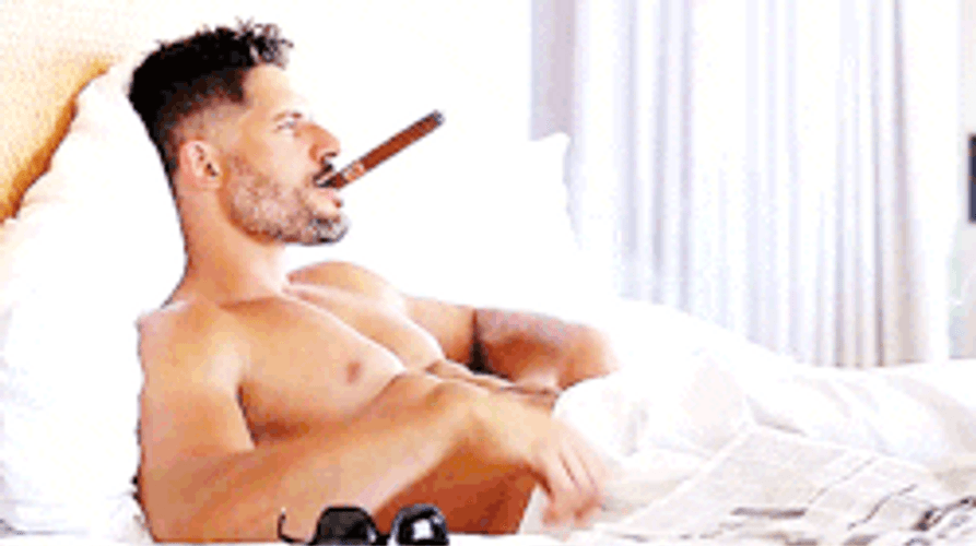 Hot Guy In Bed GIF