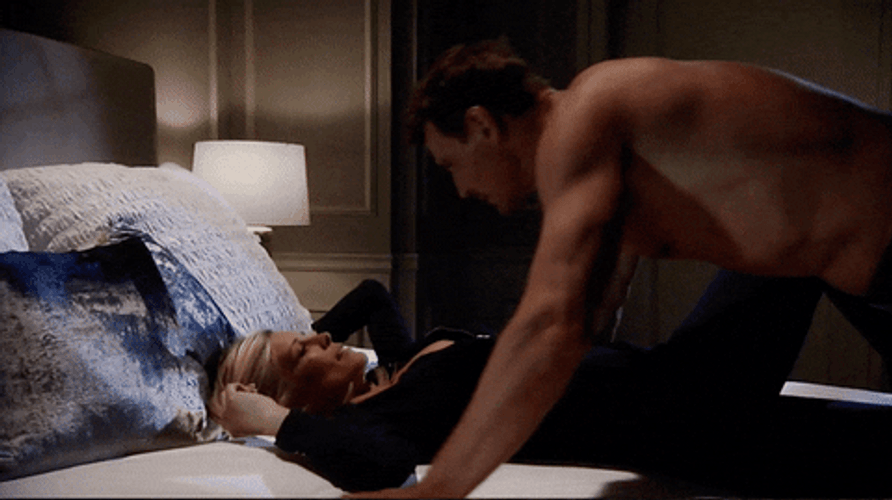 Hot Love Carly Corinthos Kiss GIF