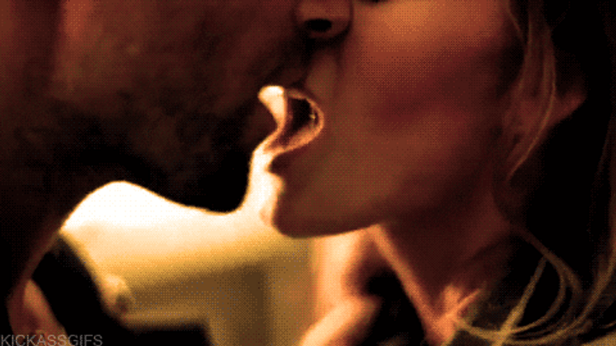 Hot Love Intense Lip Bite GIF