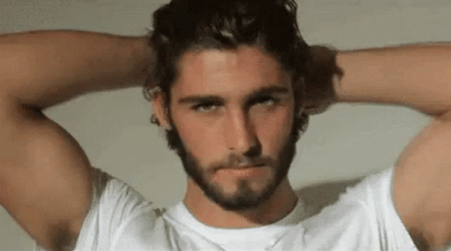 Hot Man Hair GIF