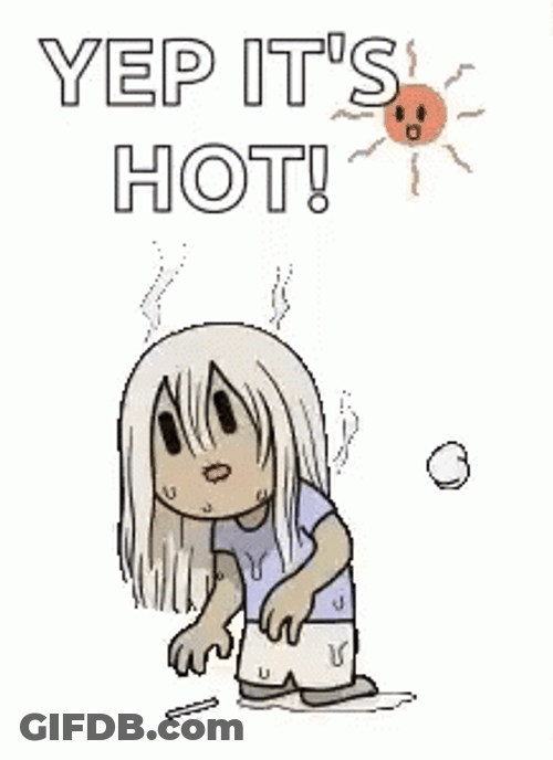Hot Melting Day GIF
