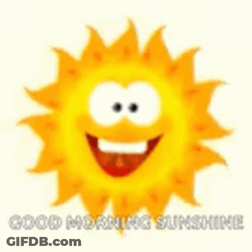 Hot Morning Sun Shine GIF