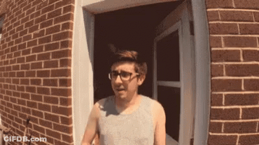 Hot Outside Funny Catching Fire GIF