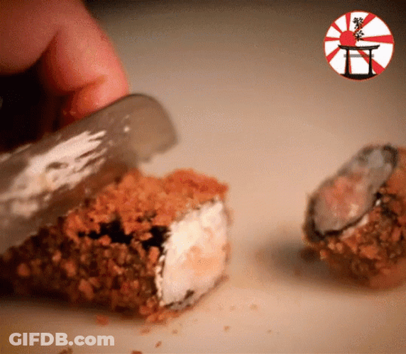 Hot Philadelphia Sushi GIF