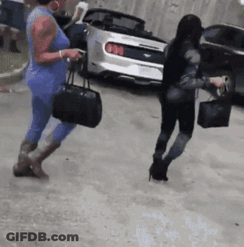 Hot & Rich Walking GIF