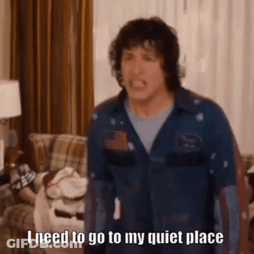 Hot Rod Quiet Place GIF