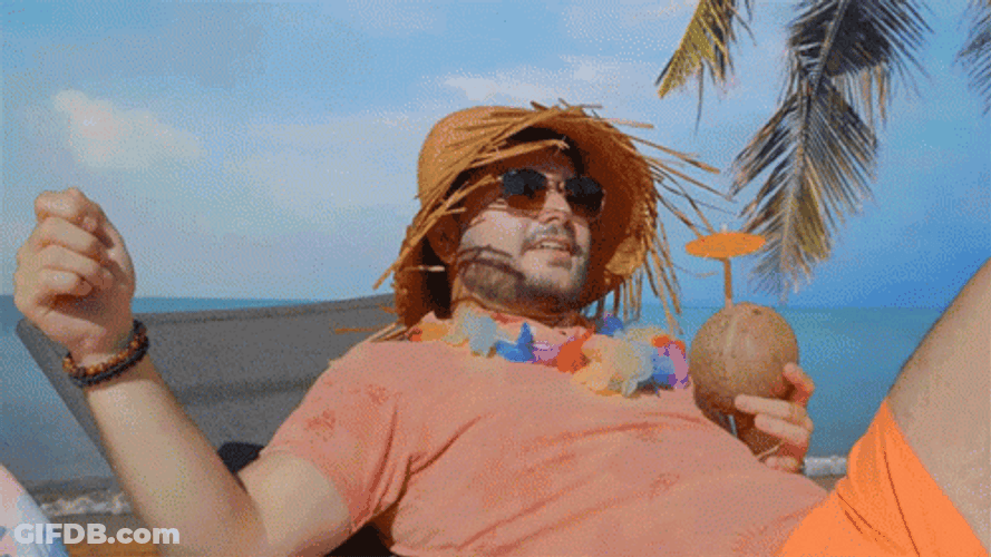 Hot Sun What A Beautiful Day GIF