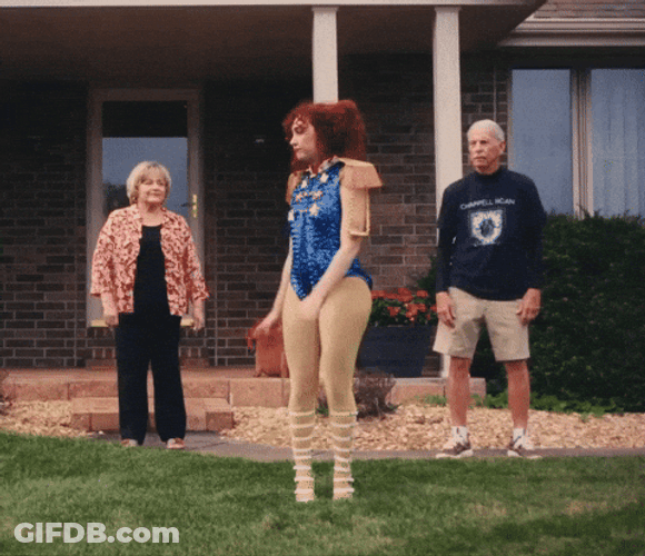 Hot To Go Chappell Roan Blue Suit GIF