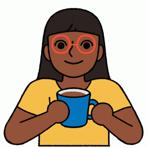 Hot To Go Enjoying A Hot Beverage GIF