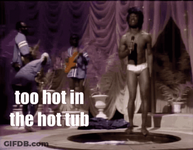 Hot Tub Singer GIF