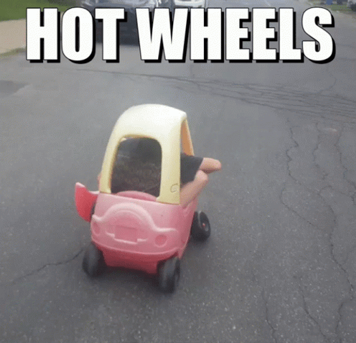 Hot Wheels Baby Driving GIF