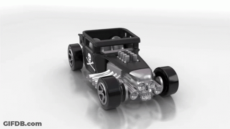 Hot Wheels Bone Shaker GIF