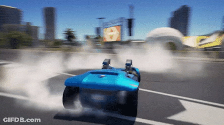 Hot Wheels Car Drift GIF