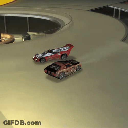 Hot Wheels Drift Around GIF