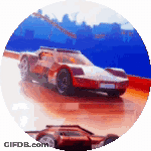 Hot Wheels Red Drifsta GIF