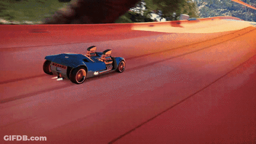 Hot Wheels Twin Mill Flying GIF