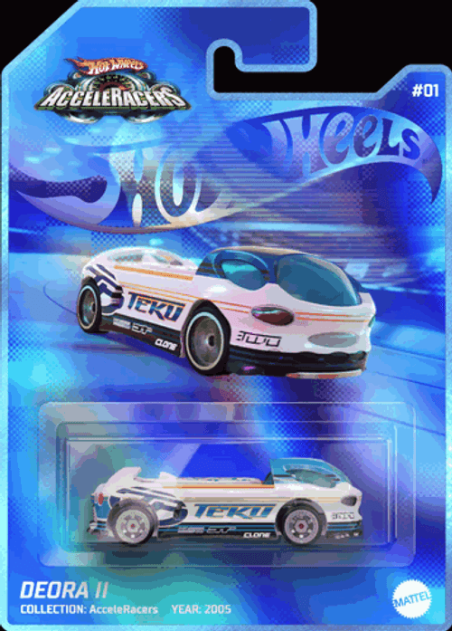 Hot Wheels White Deora II GIF