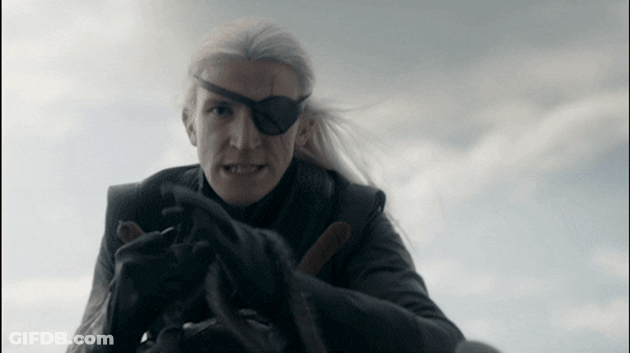 Hotd Aemond And Princess Rhaenyra Targaryen GIF