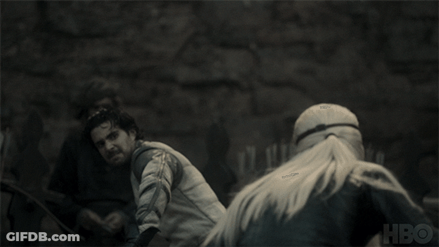 Hotd Aemond Targaryen Fighting With Criston Cole GIF