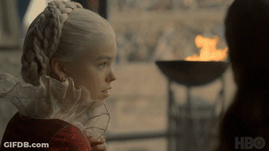 Hotd Alicent Hightower And Princess Rhaenyra GIF