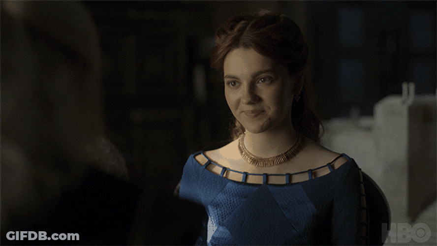 Hotd Alicent Hightower Smiling GIF