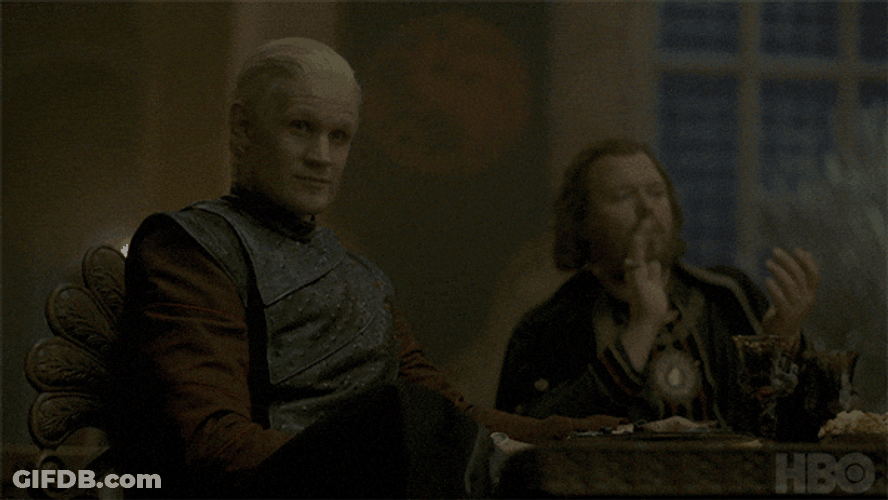 Hotd Daemon Targaryen And Lyonel Strong Clapping GIF