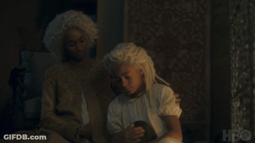 Hotd Laena Velaryon And Rhaena Targaryen GIF