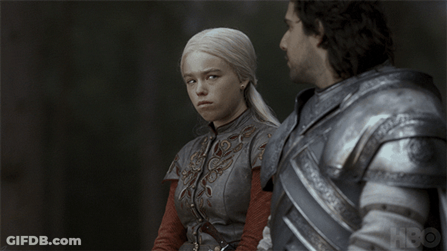 Hotd Rhaenyra Targaryen And Ser Criston Cole GIF