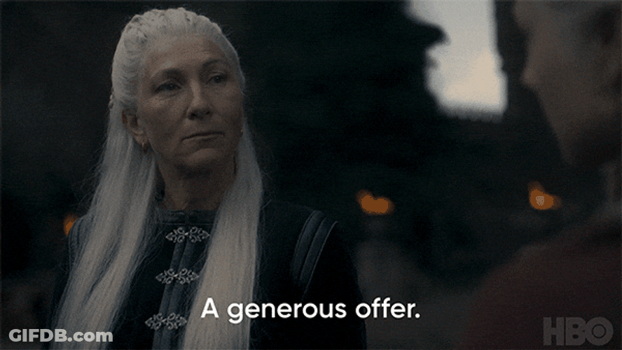 Hotd Rhaenys Targaryen Talking GIF