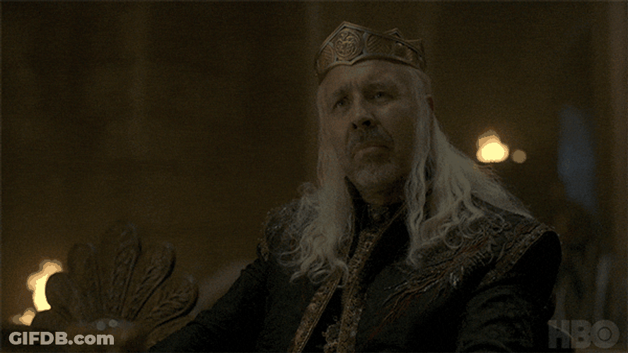 Hotd Viserys Targaryen Squinting GIF
