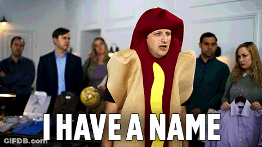 Hotdog Mascot I Have A Name GIF