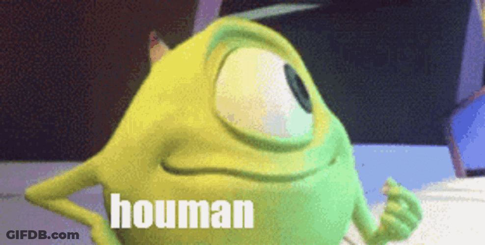 Houman Monsters Inc GIF