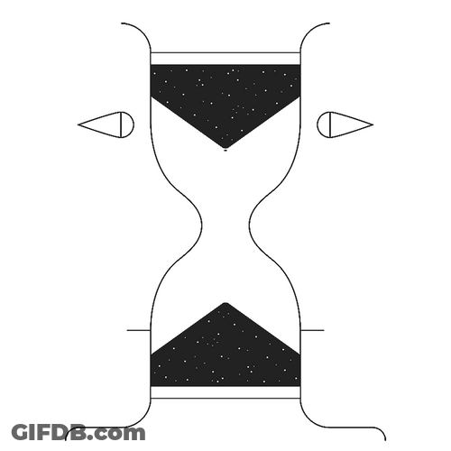 Hourglass Facial Illustration GIF