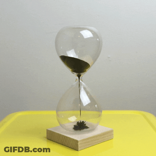 Hourglass Representing Limited Time GIF