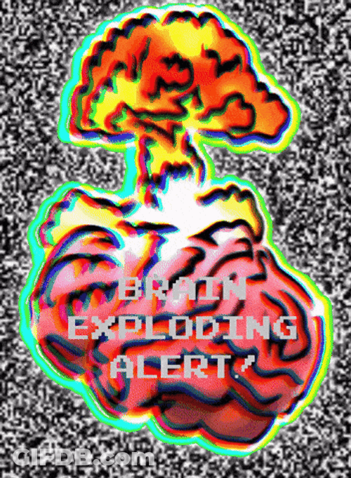 House Brain Exploding Alert GIF