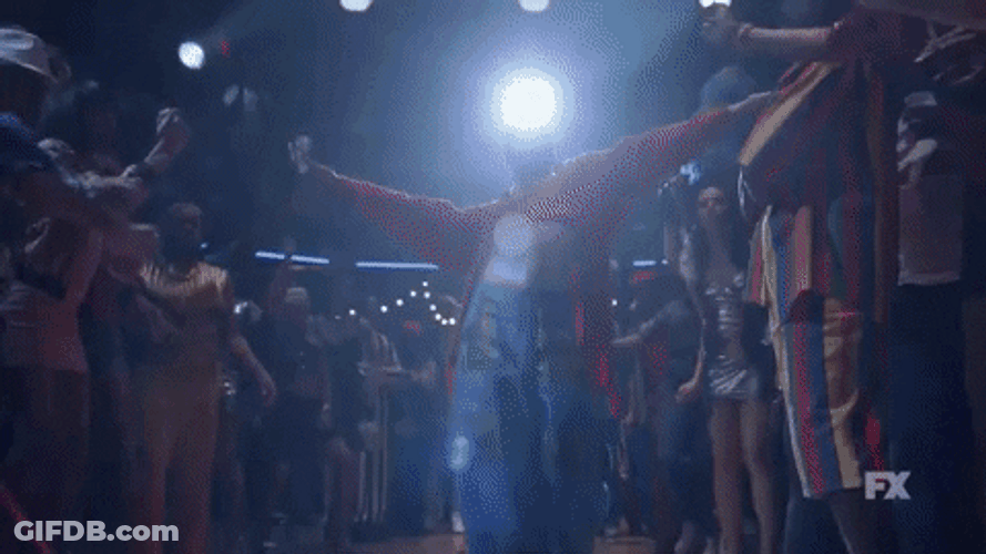 House Exploding Party Night GIF
