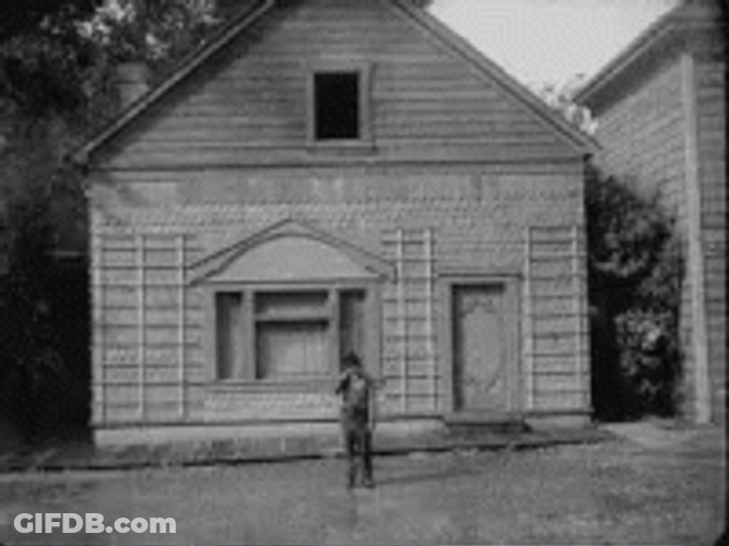House Fall Buster Keaton Stunt GIF
