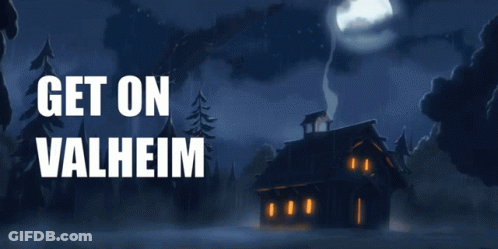 House Get On Valheim GIF