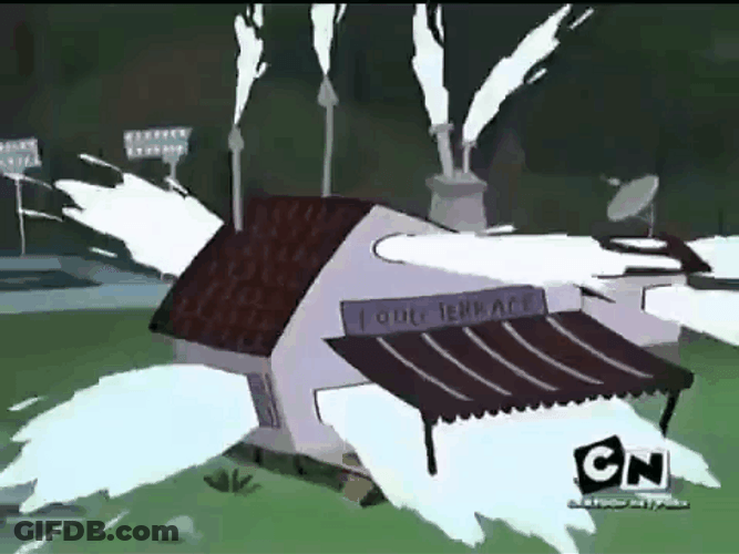 House Just Explode GIF